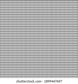 Lineare Textur für Gewebe, Druck, Teppich, Teppich, Packpapier. Monochrome nahtlose Muster mit dünnen Linien. Abstraktes geometrisches Texturmuster. Regelmäßig wiederholende einfache Linienverzierungen. Wiederholend