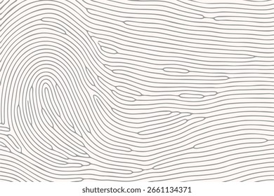 Curvas e Linhas de Topologia Linear Criam Paisagem Abstrata.