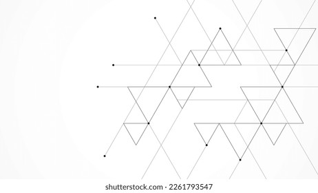 Premium Vector  Abstract triangle texture seamless pattern white