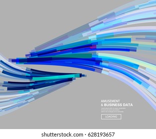 Linear vector background