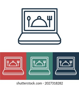 Linear vector icon delivery via internet