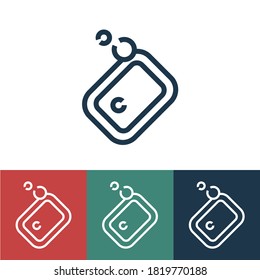 Linear vector icon with soap