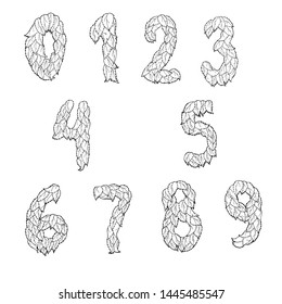 Linear vector numbers of leaves
