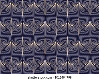 linear vector pattern, repeating abstract floral, gray line of leaf or flower, floral. graphic clean design for fabric, wallpaper etc. pattern is on swatches panel. Repeating geometric background