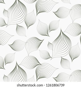 linear vector pattern, repeating abstract chaotic leaf or leaves in monochrome color. pattern is on swatches panel.