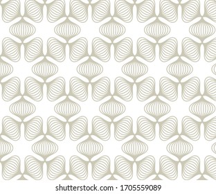 Linear vector pattern, repeating petals