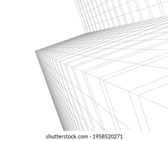 linear view of abstract architecture