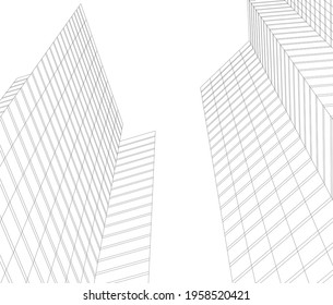 linear view of abstract architecture