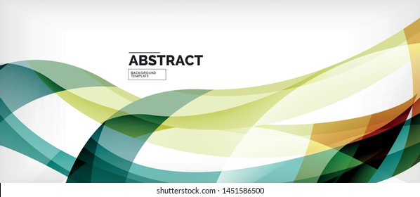 Linear wave web template. Vector illustration bright design. Decorative print. Decorative backdrop vector. Vector business illustration. Line illustration.