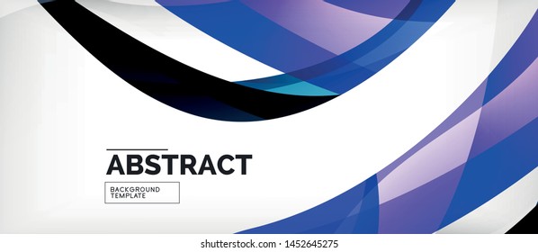 Linear wave web template. Vector illustration bright design. Decorative print. Decorative backdrop vector. Vector business illustration. Line illustration.