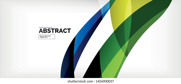 Linear wave web template. Vector illustration bright design. Decorative print. Decorative backdrop vector. Vector business illustration. Line illustration.