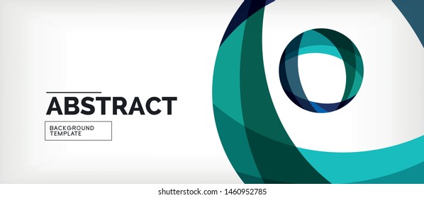 Linear wave web template. Vector illustration bright design. Decorative print. Decorative backdrop vector. Vector business illustration. Line illustration.