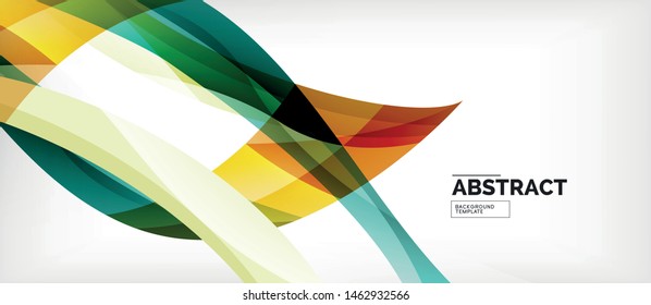 Linear wave web template. Vector illustration bright design. Decorative print. Decorative backdrop vector. Vector business illustration. Line illustration.