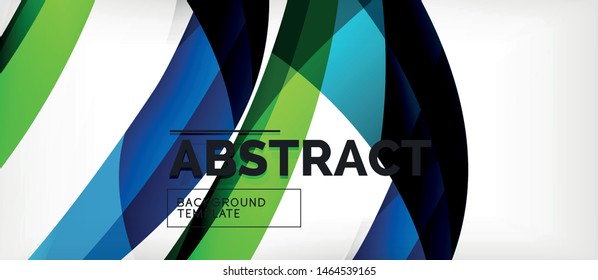 Linear wave web template. Vector illustration bright design. Decorative print. Decorative backdrop vector. Vector business illustration. Line illustration.