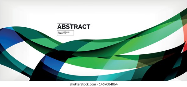 Linear wave web template. Vector illustration bright design. Decorative print. Decorative backdrop vector. Vector business illustration. Line illustration.