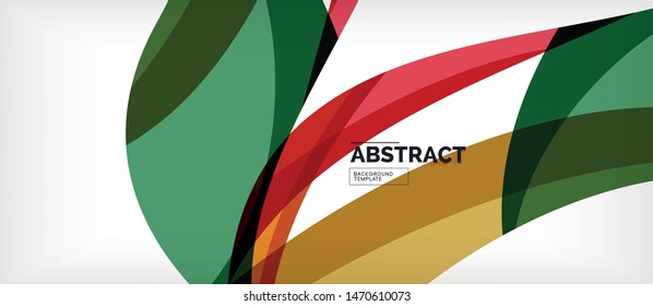 Linear wave web template. Vector illustration bright design. Decorative print. Decorative backdrop vector. Vector business illustration. Line illustration.