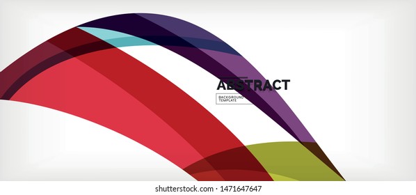 Linear wave web template. Vector illustration bright design. Decorative print. Decorative backdrop vector. Vector business illustration. Line illustration.