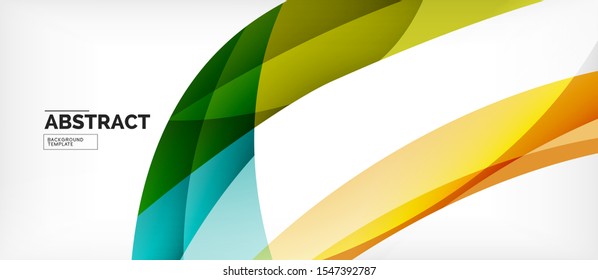 Linear wave web template. Vector illustration bright design. Decorative print. Decorative backdrop vector. Vector business illustration. Line illustration.