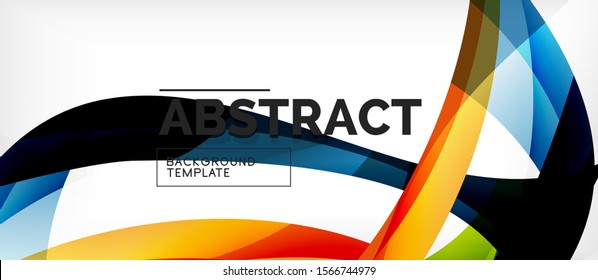 Lineare Wellenwebvorlage. Vektorgrafik-helles Design. Dekorativer Ausdruck. Dekorativer Hintergrund, Vektorgrafik. Vektorgrafik für Geschäftsaktivitäten. Zeilengrafik.