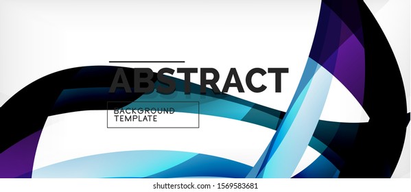 Linear wave web template. Vector illustration bright design. Decorative print. Decorative backdrop vector. Vector business illustration. Line illustration.