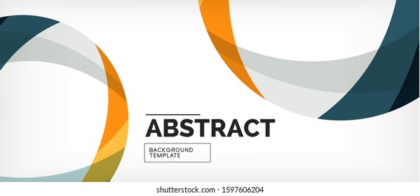 Linear wave web template. Vector illustration bright design. Decorative print. Decorative backdrop vector. Vector business illustration. Line illustration.