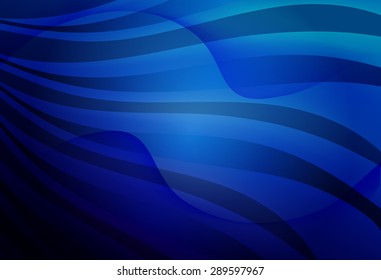 linear wavy blue background