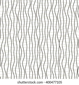 Linearity PATTERN GRID, waves, seamless vector background.