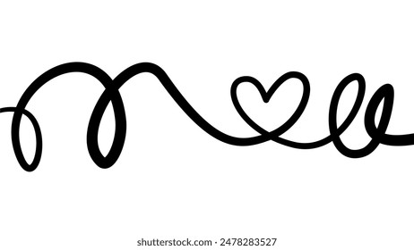 lineart drawing heart background. line art love sign. simple heart line art drawing. Hearts Continuous One Line Drawing. love heart lineart background. heart doodle line art drawing. love doodle.