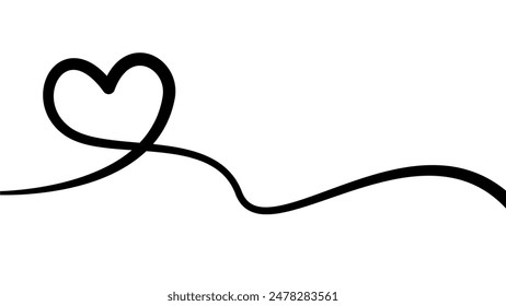 dibujo de lineart fondo de corazón. arte de línea signo de amor. dibujo de línea de corazón simple. Corazones Continuo Una Línea Dibujo. amor corazón lineart fondo. corazón doodle línea dibujo. amor doodle.