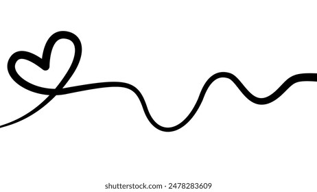 lineart drawing heart background. line art love sign. simple heart line art drawing. Hearts Continuous One Line Drawing. love heart lineart background. heart doodle line art drawing. love doodle.