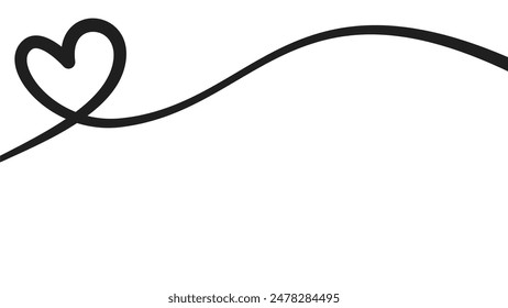 lineart drawing heart background. line art love sign. simple heart line art drawing. Hearts Continuous One Line Drawing. love heart lineart background. heart doodle line art drawing. love doodle.