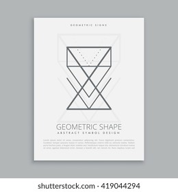 lineart geometric shapes