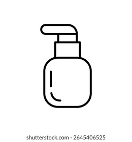 Lineart Icon nail polish for salon branding