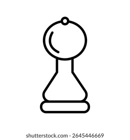 Lineart Icon pimenta moinho perfeito para menu café e marca de alimentos