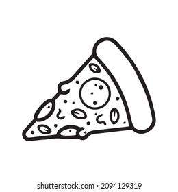 1,786 Pizza lineart Images, Stock Photos & Vectors | Shutterstock