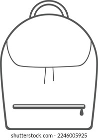 Line Art Vektorsymbol für Hobbys.