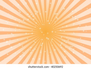 Lined background in orange