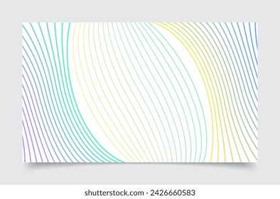 Lined Minimal Abstract Background banner 