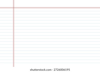 Lined paper notebook paper ruled paper