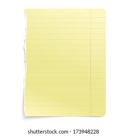 428,524 Yellow lined paper Images, Stock Photos & Vectors | Shutterstock
