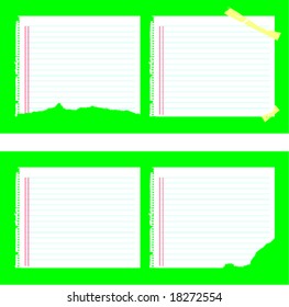 Lined Paper vector