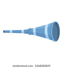 Lined vuvuzela icon cartoon vector. Soccer horn. Fan trumpet