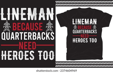 Lineman, weil Quarterbacks auch Helden brauchen