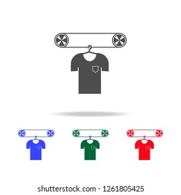 linen in dry cleaning icon. Elements of washing in multi colored icons. Premium quality graphic design icon. Simple icon for websites, web design, mobile app