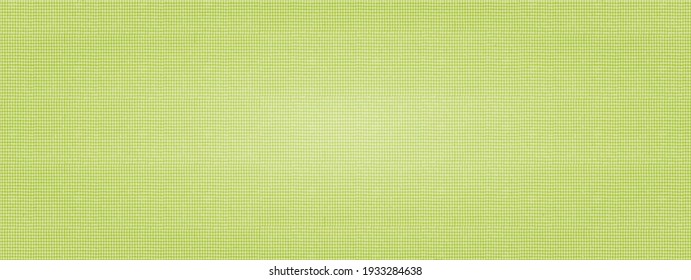 Linen fabric texture. Bright yellow, light green color. Rectangular vector illustration. Grid. Cell. Use as background, wallpaper, packaging, overlay on any base, for decoration and design, etc. Eps10