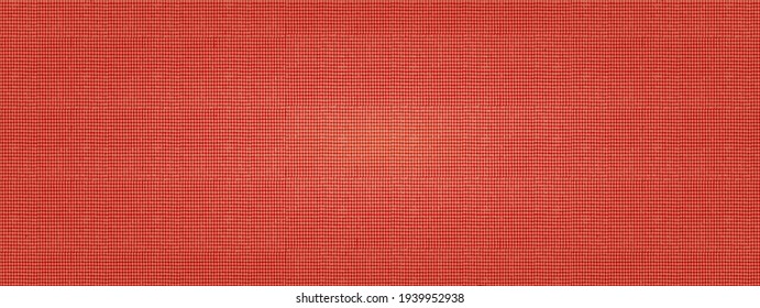 Textura de tela de lino. Rojo silenciado. Ilustración vectorial rectangular. Cuadrícula. Celda. Utilizar como fondo, fondo de pantalla, embalaje, superposición en cualquier base, para la decoración, el diseño. Eps10.