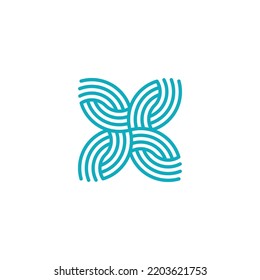 Linen Rope Knot Logo Design