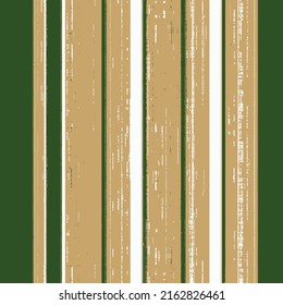 Linen texture background with broken stripe. Organic irregular striped seamless pattern. Modern plain 2 tone spring textile for home decor. Farmhouse scandi style rustic vector  all over print.