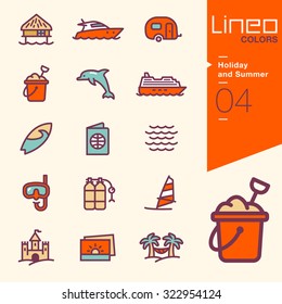 Lineo Colors - Holiday and Summer icons