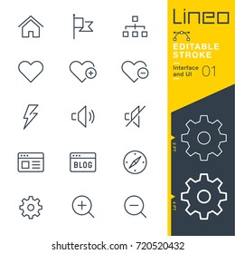 Trazo editable de Lineo: iconos de línea de interfaz e interfaz de usuario
Iconos vectoriales - Ajustar el peso del trazo - Expandir a cualquier tamaño - Cambiar a cualquier color